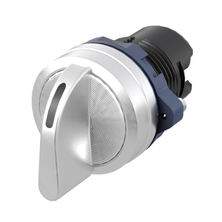 Головка переключателя на 3 положения с возвратом стандартная ручка алюм. черн. DKC M22S-M3A