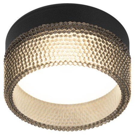 Светильник точечный DK97 BK/BK GX53 встраив. черн. ЭРА Б0057459