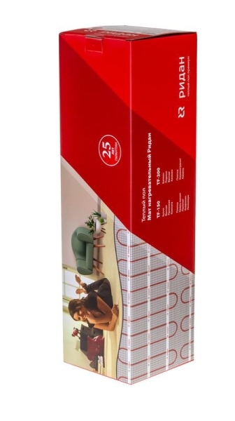 Комплект "Теплый пол" (мат) TF-150 450Вт/3кв.м 230В Ридан 21RT0420R