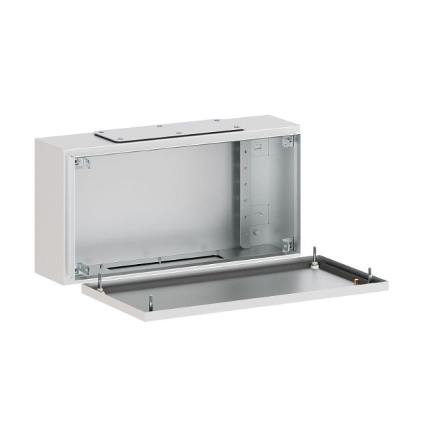 Корпус клеммный металлический SDE 400х200х120мм с фланцами DKC R5SDE4212F Корпус клеммный металлический SDE 400х200х120мм с фланцами DKC R5SDE4212F