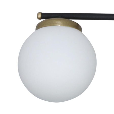 Светильник "Злата" 511 (плафон 8728) НББ 01-25-101 G9 [ИМ] настен. черн.зол. Элетех 1005405282