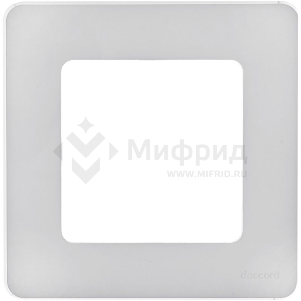 Рамка 1-м СП Inspiria IP20 бел. IEK 673930
