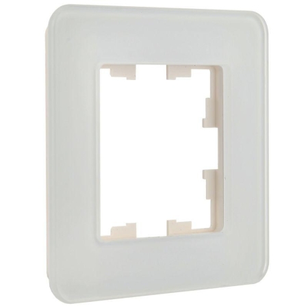 Рамка 1-м BRITE РУ-1-2-Бр стекло бел. RE IEK BR-M12-G-41-K01 Рамка 1-м BRITE РУ-1-2-Бр стекло бел. RE IEK BR-M12-G-41-K01