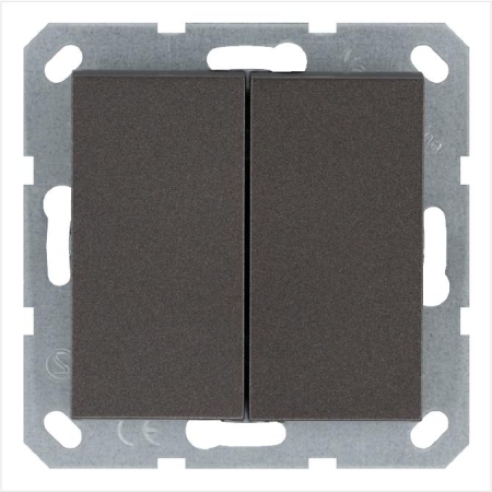 Переключатель перекрестный 2-кл. 10А IP20 механизм мокко Jasmart G3014Z Переключатель перекрестный 2-кл. 10А IP20 механизм мокко Jasmart G3014Z