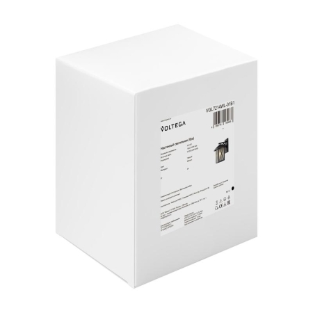 Светильник Gabi 1х40Вт E27 IP44 бра настен. Voltega VGL7214WL-01B1