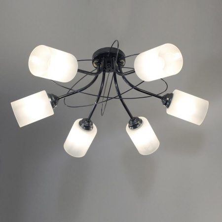 Светильник "Орбиталь" 161 хром (плафон 8461) НСБ 01-6х60-106 Е27 ИУ Элетех 1005404584