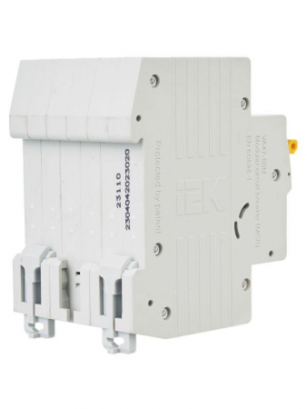 Выключатель автоматический модульный 3п C 20А 6кА ВА47-60M KARAT IEK MVA31-3-020-C