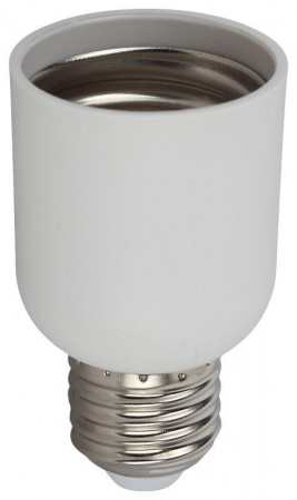 Патрон переходник E27-E40 белый ЭРА Б0027978 Патрон переходник E27-E40 белый ЭРА Б0027978