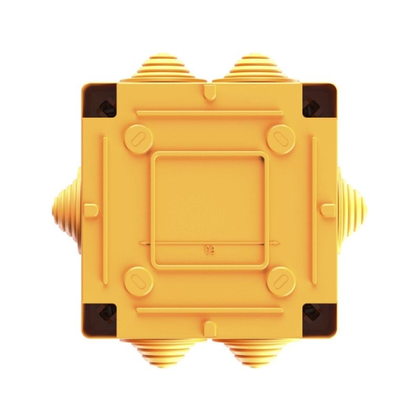 Коробка ответвительная FS 100х100х50мм IP55 4п 450В 6А 4кв.мм с кабельными вводами и клеммниками пластик. DKC FSB11404