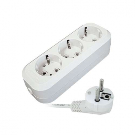 Удлинитель 3х10м с заземл. 10А IP20 E-303 ПВС 3х1 АБС-пластик UNIVersal 9631980 Удлинитель 3х10м с заземл. 10А IP20 E-303 ПВС 3х1 АБС-пластик UNIVersal 9631980