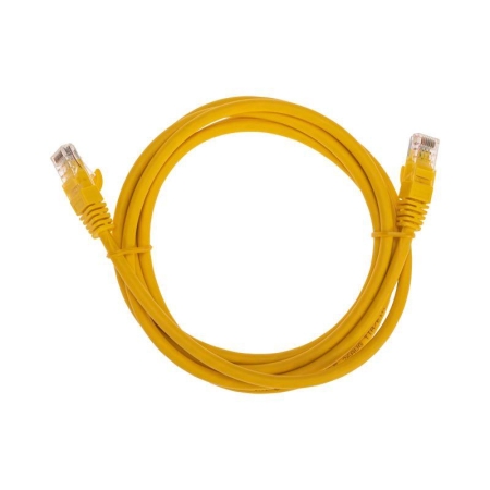 Патч-корд U/UTP CAT 6 RJ45-RJ45 26AWG LSZH желт. 2м Rexant 02-0295-2 Патч-корд U/UTP CAT 6 RJ45-RJ45 26AWG LSZH желт. 2м Rexant 02-0295-2