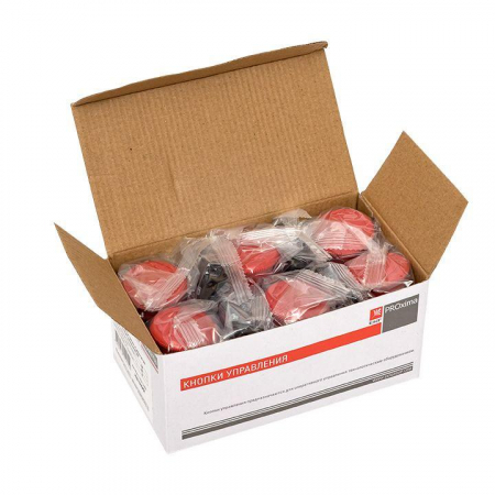 Кнопка "Грибок" BS542 NC поворотн. красн. PROxima EKF xb2-bs542