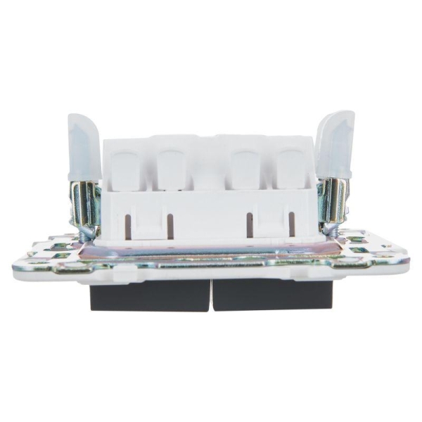 Выключатель проходной 2-кл. SKANDY 10А SK-V05G графит IEK SK-V22-0-10-K53