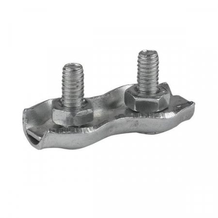 Зажим для троса двойн. Duplex (4мм) EKF zdtd-4