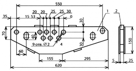 Коромысло КС-121