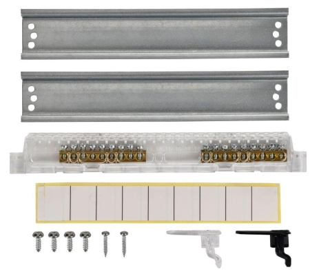 Корпус ЩРВ-П-18 UNION Compact IP41 бел. дверь пластик. IEK UIC-KP13-V-18-41-K01