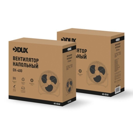 Вентилятор напольный DX-400 50Вт 14дюйм металл DUX 60-0240