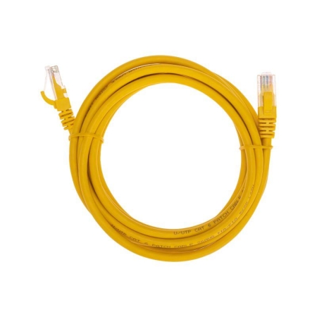 Патч-корд U/UTP CAT 6 RJ45-RJ45 26AWG LSZH желт. 3м Rexant 02-0295-3 Патч-корд U/UTP CAT 6 RJ45-RJ45 26AWG LSZH желт. 3м Rexant 02-0295-3