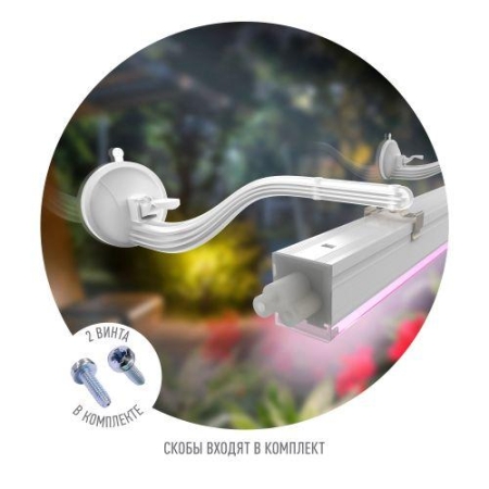 Кронштейн для фитоламп и фитосветильников FITO-Hanger на присоске Эра Б0056912