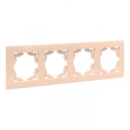 Рамка 4-м Валенсия крем. PROxima EKF EWM-G-304-20 Рамка 4-м Валенсия крем. PROxima EKF EWM-G-304-20