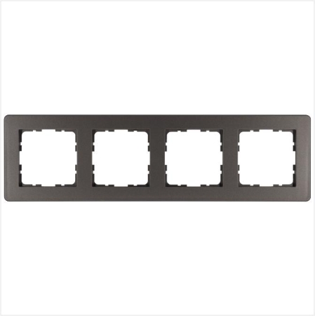 Рамка 4-м G-Flex мокко Jasmart G1104Z Рамка 4-м G-Flex мокко Jasmart G1104Z