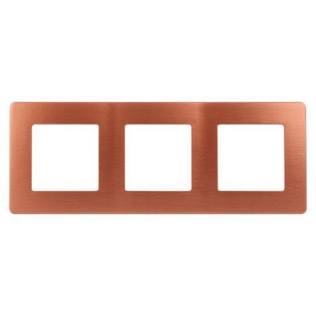 Рамка 3-м 12-5103-14 сатин медь Эра Б0052527 Рамка 3-м 12-5103-14 сатин медь Эра Б0052527