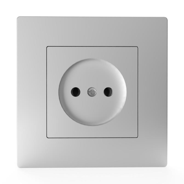 Розетка 1-м СП Pixel 16А IP20 без заземл. в сборе алюм. TOKOV ELECTRIC TKE-PX-R1F-C03 Розетка 1-м СП Pixel 16А IP20 без заземл. в сборе алюм. TOKOV ELECTRIC TKE-PX-R1F-C03