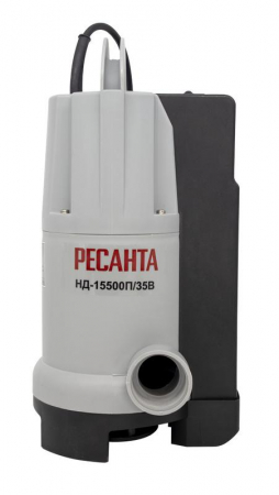 Насос дренажный НД-15500П/35B Ресанта 77/2/4 Насос дренажный НД-15500П/35B Ресанта 77/2/4