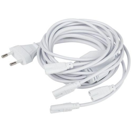 Разветвитель сетевой для фитолампы FITO 5х IEC C7 (2 pin) 2 м для подключения 5 светильников Эра Б0060525 Разветвитель сетевой для фитолампы FITO 5х IEC C7 (2 pin) 2 м для подключения 5 светильников Эра Б0060525