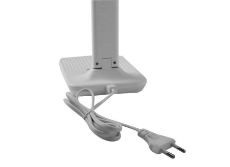 Светильник светодиодный настольный UF-819 C01 12Вт 6000К 3 ур. яркости 2 плафона кожа бел. Ultraflash 15163