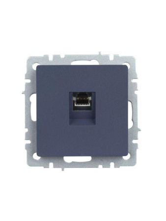 Розетка компьютерная СП RJ45 кат.5E BRITE РК10-БрМ механизм маренго IEK BR-K10-1-K35 Розетка компьютерная СП RJ45 кат.5E BRITE РК10-БрМ механизм маренго IEK BR-K10-1-K35