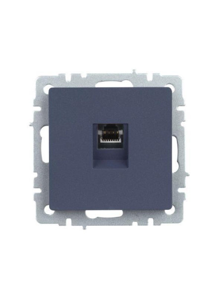 Розетка компьютерная СП RJ45 кат.5E BRITE РК10-БрМ механизм маренго IEK BR-K10-1-K35 Розетка компьютерная СП RJ45 кат.5E BRITE РК10-БрМ механизм маренго IEK BR-K10-1-K35