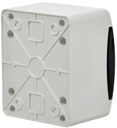 Корпус ЩРН-П-4 UNION Compact IP41 черн. прозр. дверь пластик. IEK UIC-KP12-N-04-41-K01