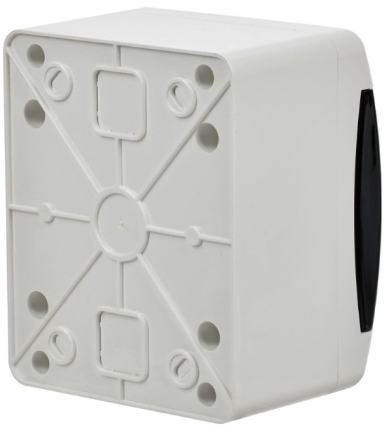 Корпус ЩРН-П-4 UNION Compact IP41 черн. прозр. дверь пластик. IEK UIC-KP12-N-04-41-K01