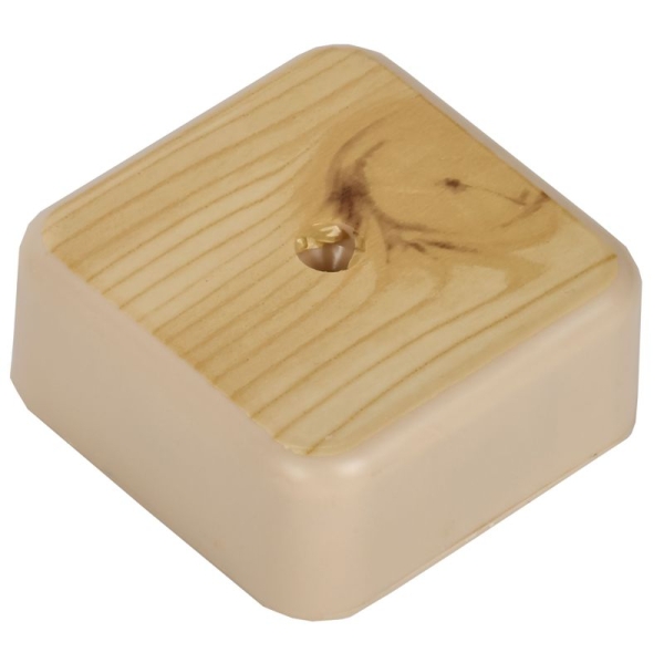 Коробка распаячная ОП КМ 50х50х20 сосна IEK UKO10-050-050-020-K34-E