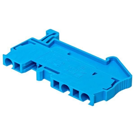 Колодка клеммная ST-2.5 28А 3 вывода пружинная син. EKF plc-jxb-st-2.5-3-blue