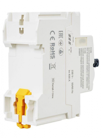 Выключатель дифференциального тока (УЗО) 2п 63А 30мА тип A ВДТ R10N ARMAT IEK AR-R10N-2-063A030 Выключатель дифференциального тока (УЗО) 2п 63А 30мА тип A ВДТ R10N ARMAT IEK AR-R10N-2-063A030