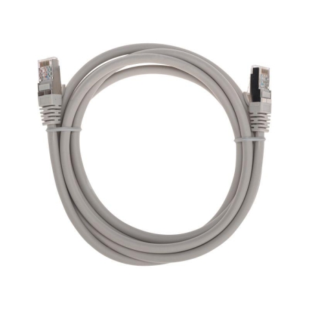 Патч-корд S/FTP CAT 6A (10G) RJ45-RJ45 28AWG LSZH сер. 2м Rexant 02-0390-2 Патч-корд S/FTP CAT 6A (10G) RJ45-RJ45 28AWG LSZH сер. 2м Rexant 02-0390-2