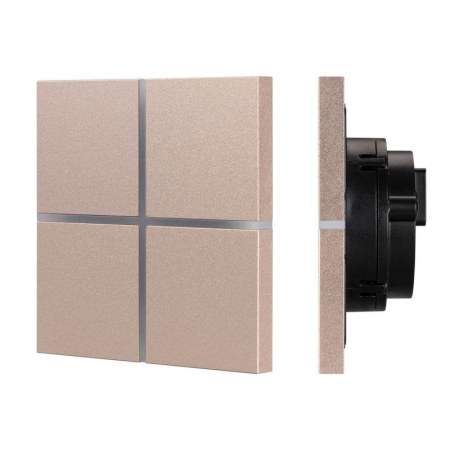 Панель сенсорная KNX-304-13-IN Champagne (BUS Frameless) (IP20 металл) INTELLIGENT ARLIGHT 039670 Панель сенсорная KNX-304-13-IN Champagne (BUS Frameless) (IP20 металл) INTELLIGENT ARLIGHT 039670