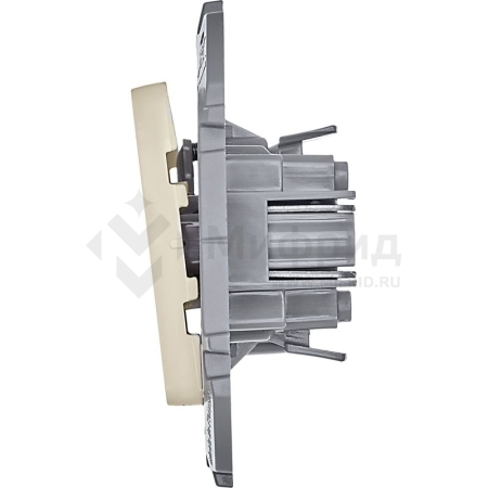 Выключатель кнопочный Inspiria 6А 250В без фиксации НО/НЗ механизм сл. кость IEK 673691