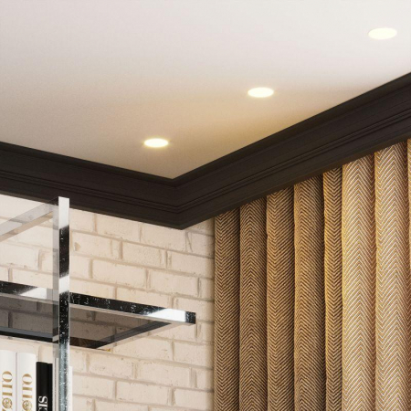 Лампа светодиодная Black 7Вт MR16 софит 3000К тепл. бел. GU10 600лм GAUSS 101506107 Лампа светодиодная Black 7Вт MR16 софит 3000К тепл. бел. GU10 600лм GAUSS 101506107