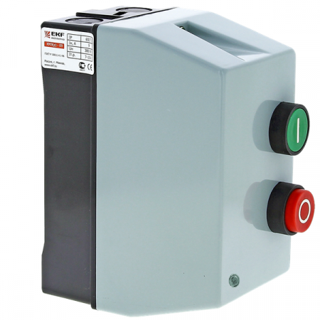 Пускатель магнитный КМЭ 18А 230В с РТЭ и индикатором PROxima в корп. IP65 EKF ctrp-r-18-230v-led Пускатель магнитный КМЭ 18А 230В с РТЭ и индикатором PROxima в корп. IP65 EKF ctrp-r-18-230v-led