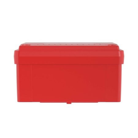 Коробка распределительная ОП 100х100х50мм IP56 гладкие стенки красн. DKC 53811