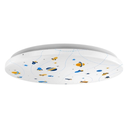 Светильник светодиодный 380х63 24Вт 4000К IP20 1560Лм круг (космос) настенно-потолочный накладной GAUSS 941411224R Светильник светодиодный 380х63 24Вт 4000К IP20 1560Лм круг (космос) настенно-потолочный накладной GAUSS 941411224R