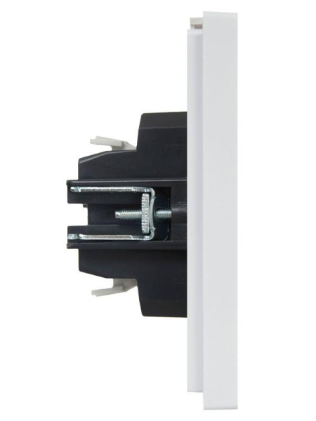 Выключатель 1-кл. СП FORTE&PIANO 10А FP202 с индикацией бел. IEK FP-V10-1-10-1-K01