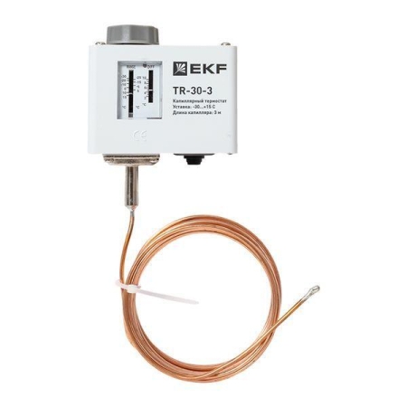 Реле температуры (термостат) капилляр 3м EKF TR-30-3