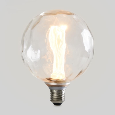 Лампа светодиодная филаментная Loft 271 G125FCE 4Вт 1800К E27 Voltega 8545