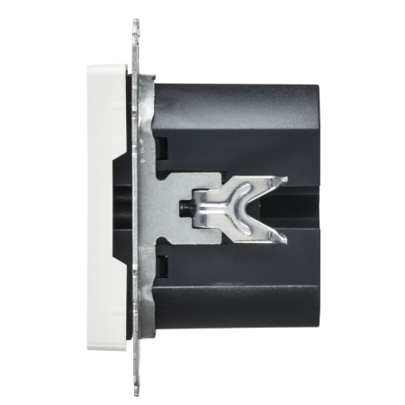 Розетка СП BRITE РЮ12-1-БрАБ USB C 65Вт высокоскор. заряд. арктич. бел. IEK BR-U13-065-K91