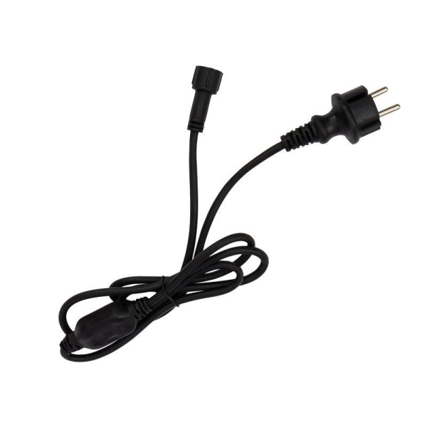 Гирлянда светодиодная "Мультишарики" 10м d17.5мм 80LED RGB 5Вт IP65 провод черн. каучук Neon-Night 303-679