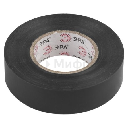 Изолента ПВХ 15ммх20м черн. ET1520BLACK Эра C0036552